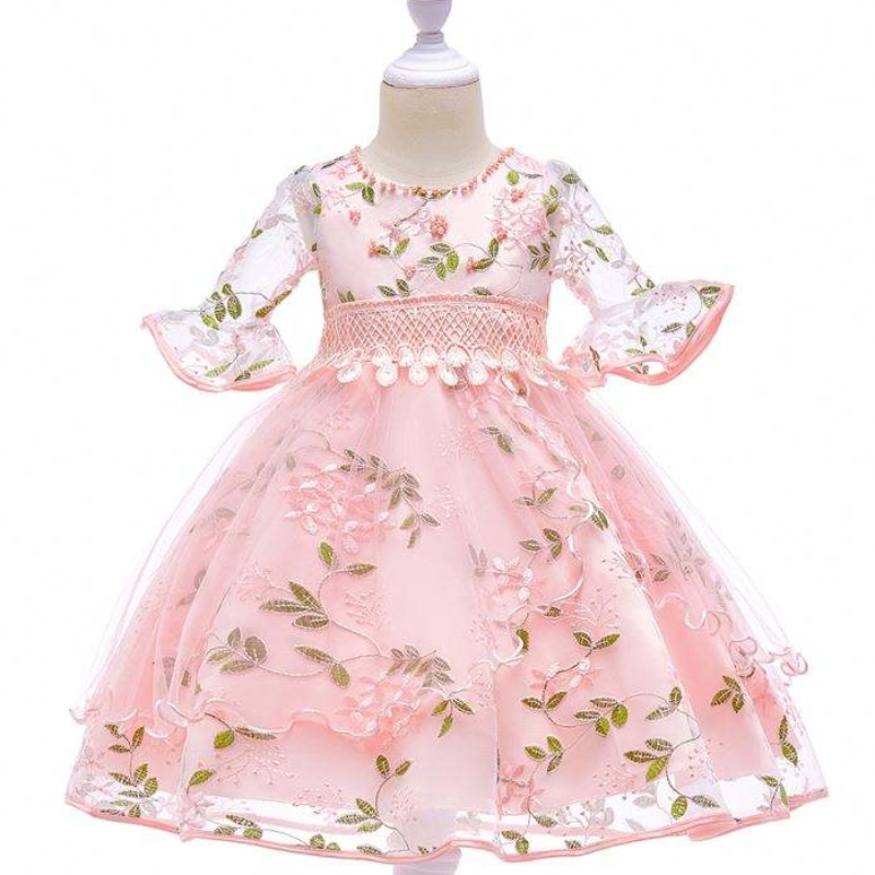 Baige New Model Dresses Wedding Girls Party Clothers for Childr