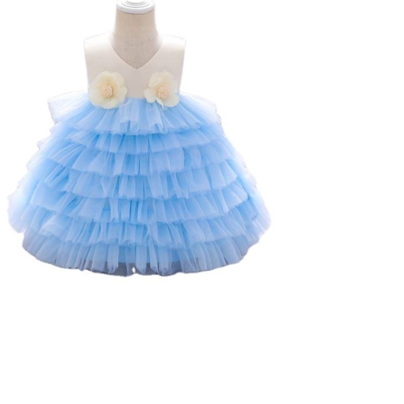 Baige最新の子供の誕生日バプテスマガールドレス