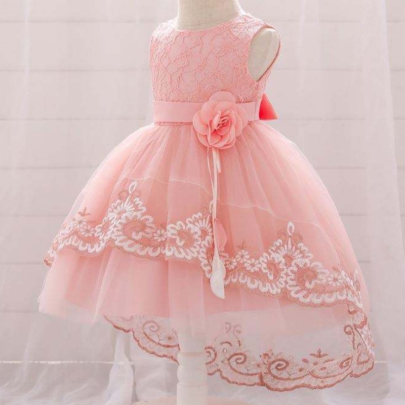 Baige Wholesale幼児の女の子の服Fluffyfashion Layered Cake Dressフォーマルアプリケーションガールプリンセスドレス子供用l1921xz
