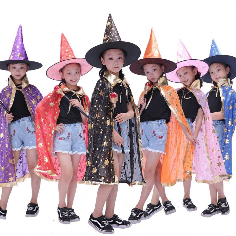 Alloween Children \\\\ \'s Adder Party Dressup Red and Black Double Face Stand Collar Cape Hooded Cape Cape Costume Halloween Cosplay